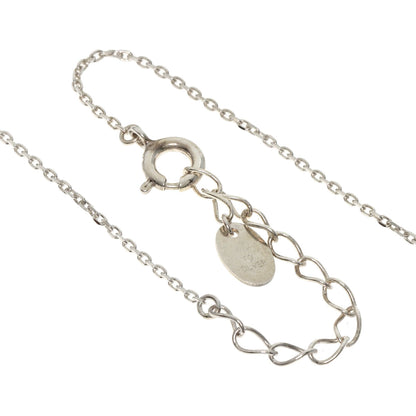 4℃   Necklace Clear stone Silver Ladies