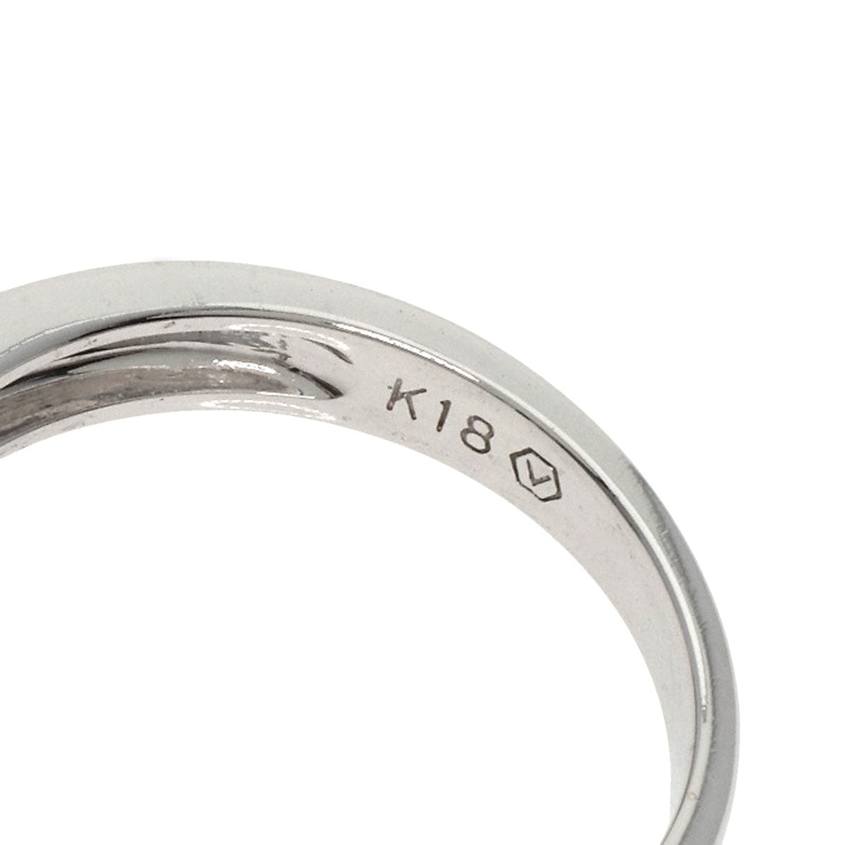 VANDOME   Ring Diamond K18 White Gold Ladies