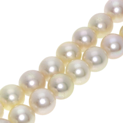 Akoya pearl Pearl Necklace Silver  28.9g　Ladies