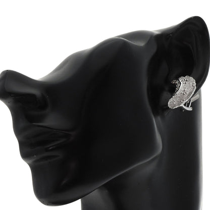 0.1ct Diamond earring 2WAY Earring K18 White Gold  7.6g　Ladies