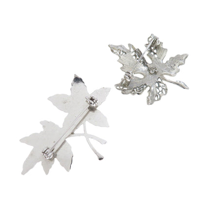 9-piece set Brooch Metal SV 19.3g　Ladies