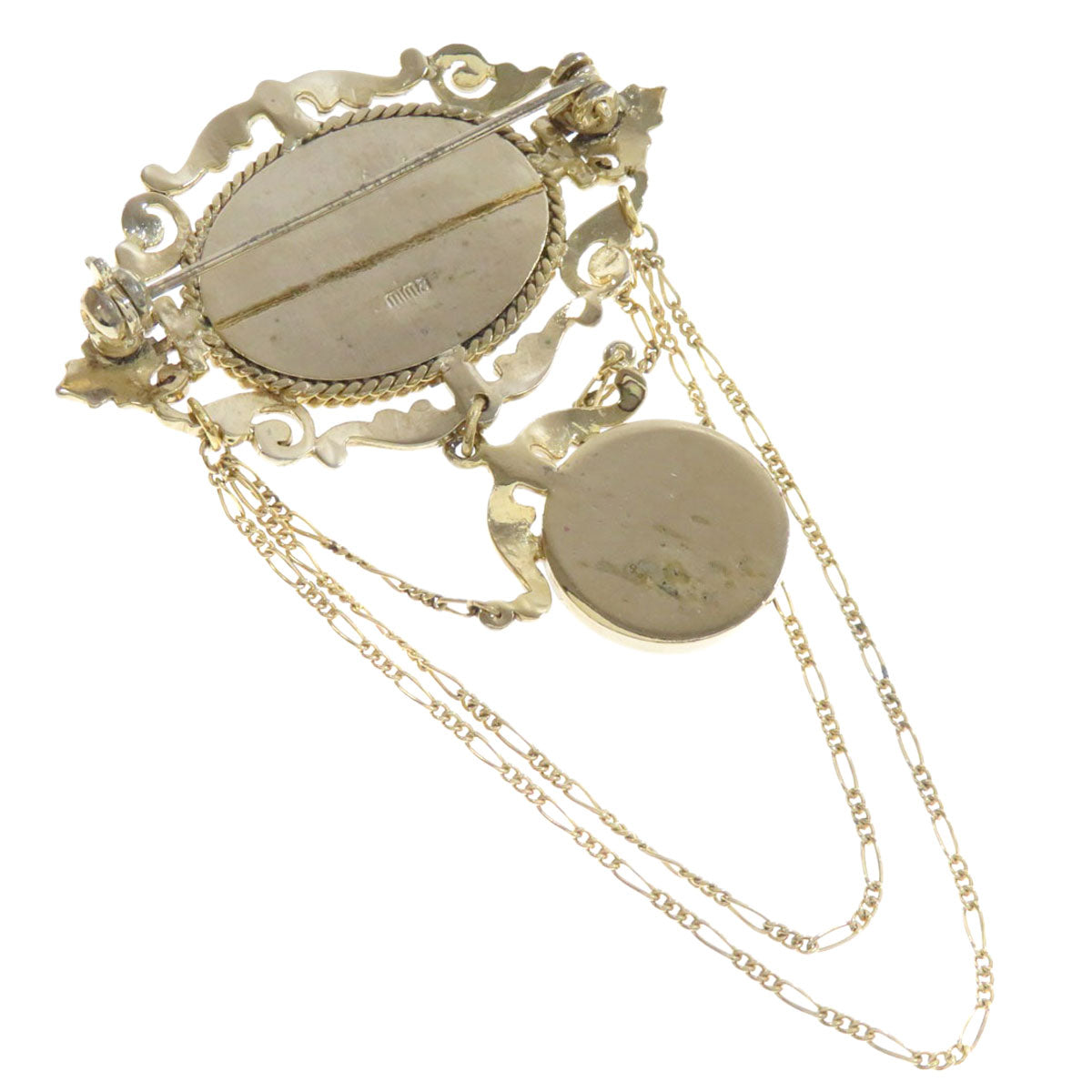 9-piece set Brooch Metal SV 19.3g　Ladies