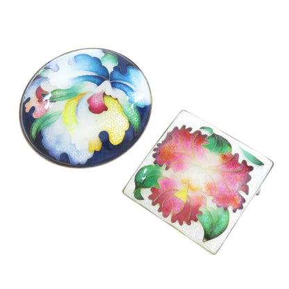 9-piece set Brooch Metal SV 19.3g　Ladies