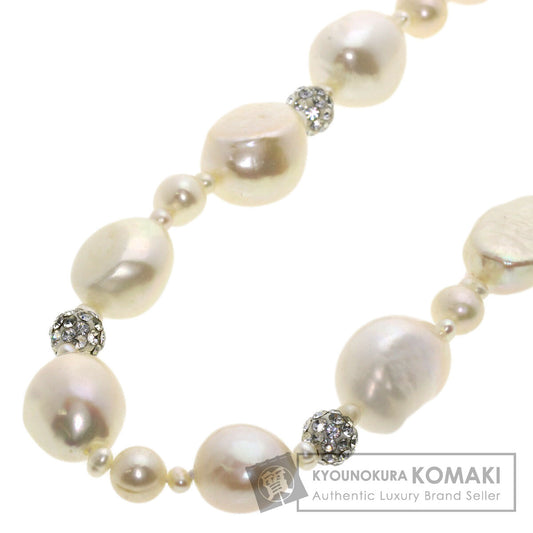 Freshwater Pearl Pearl Necklace Stainless Steel 88.5g　Ladies