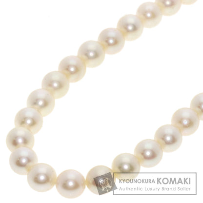 Akoya pearl Pearl Necklace Silver  25.6g　Ladies