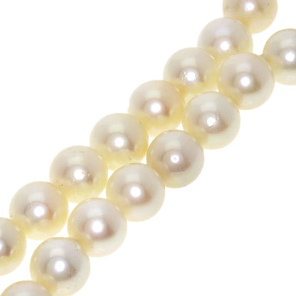 Akoya pearl Pearl Necklace Silver  25.6g　Ladies