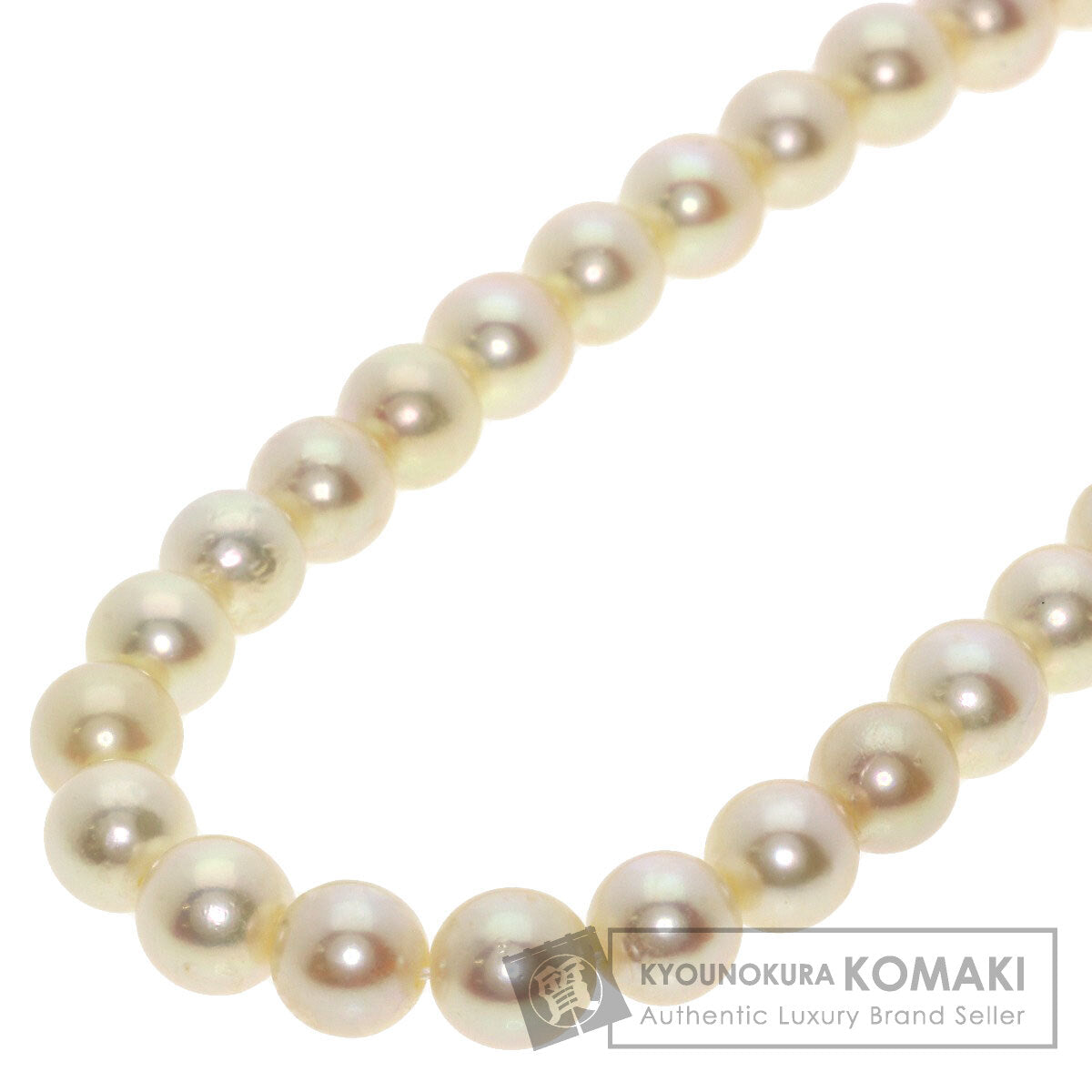 Akoya pearl Pearl Necklace Silver  29g　Ladies