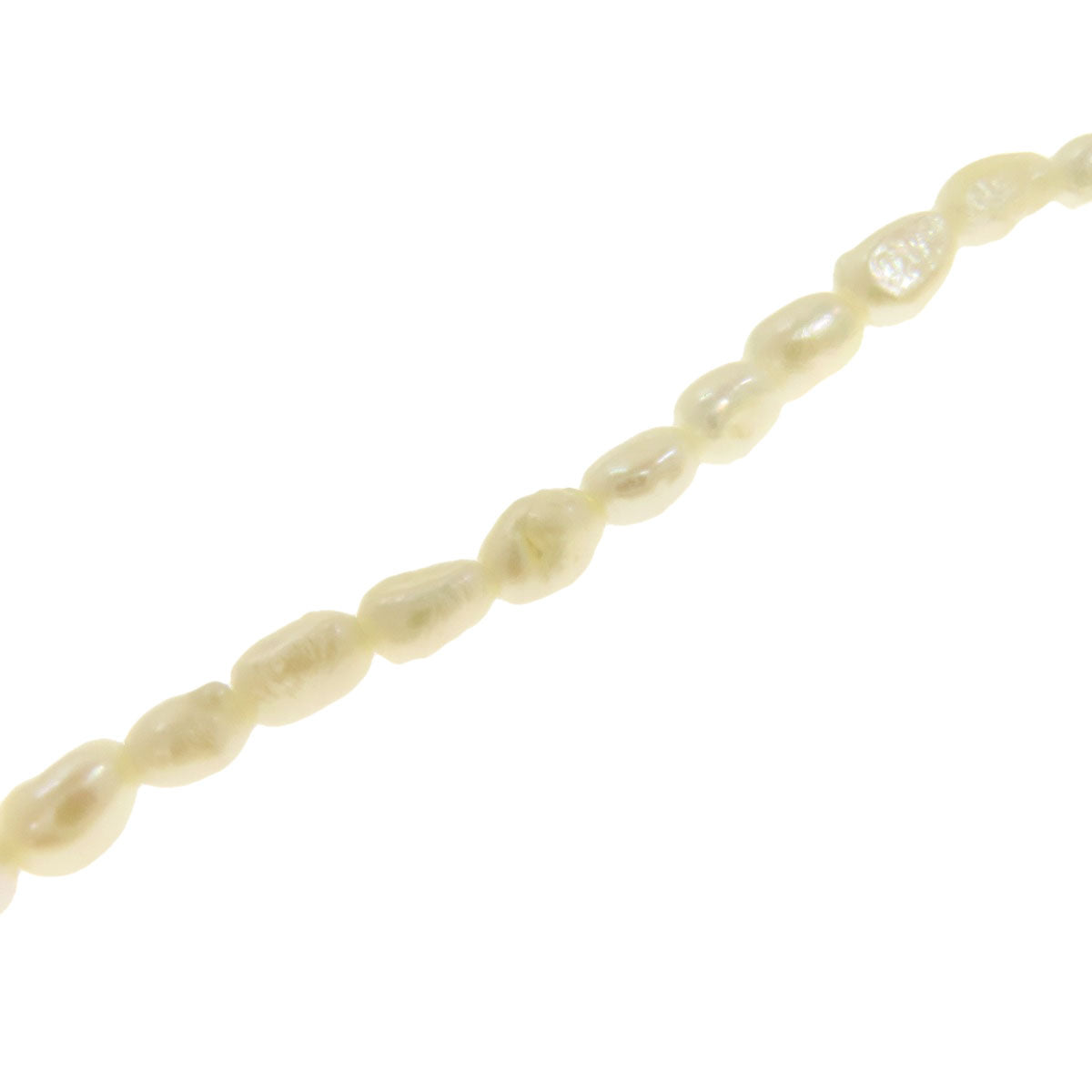 Set of 2 Freshwater Pearl Pearl 10 strands 2 strands Necklace Metal SV 89.6g　Ladies