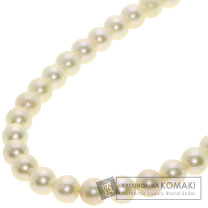 Akoya pearl Pearl Necklace Silver  21.6g　Ladies