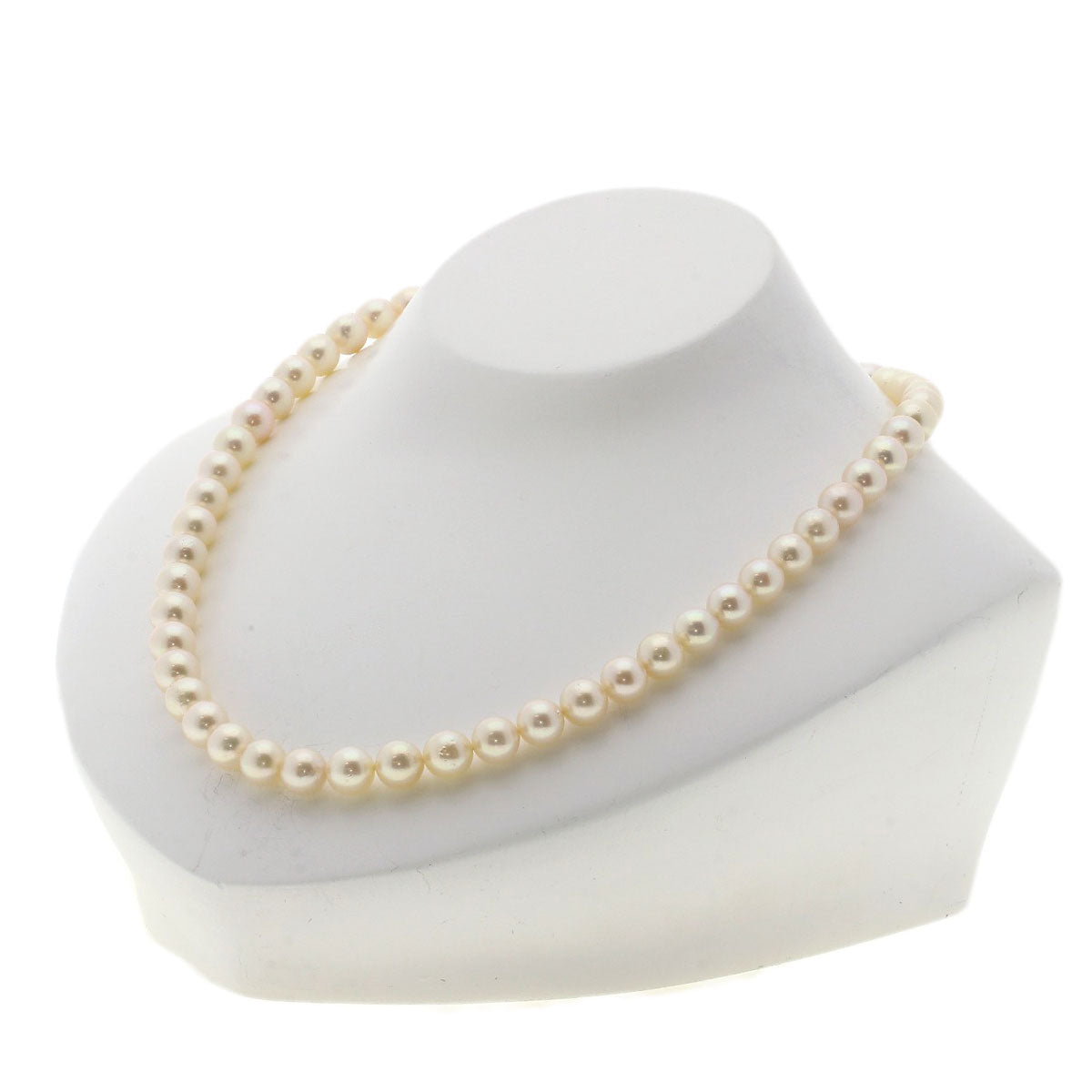 Akoya pearl Pearl Necklace Silver  37g　Ladies