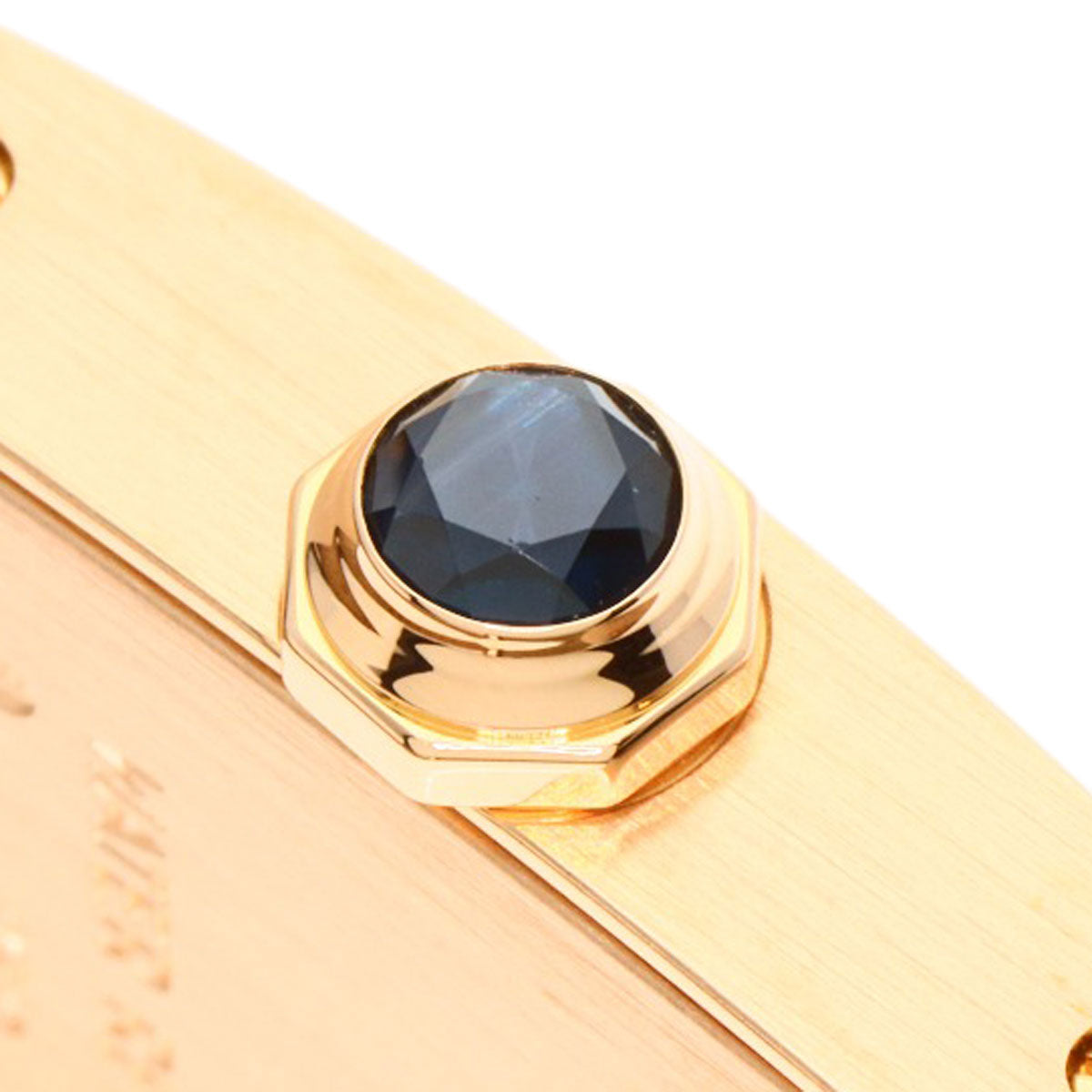 CARTIER Tank American SM Watches W2607456 K18 Pink Gold/Leather Ladies