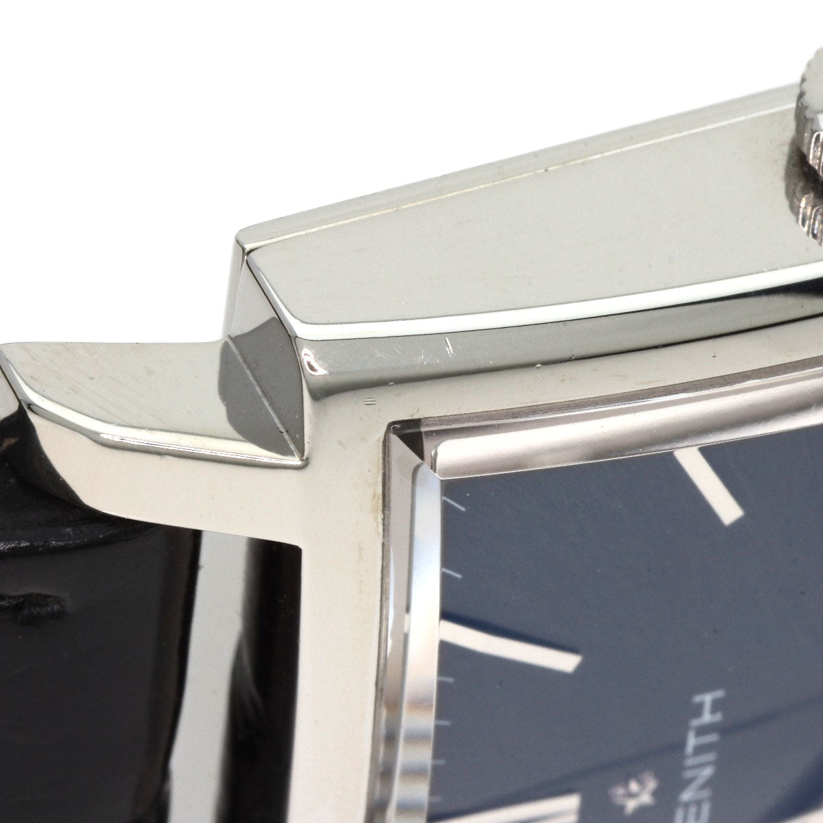 ZENITH new vintage 1965 Watches 03.1965.670/91.C591 Stainless Steel/Leather mens