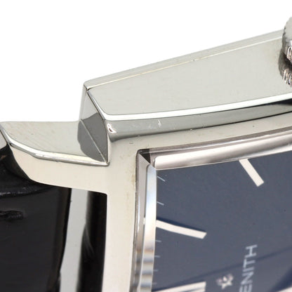 ZENITH new vintage 1965 Watches 03.1965.670/91.C591 Stainless Steel/Leather mens