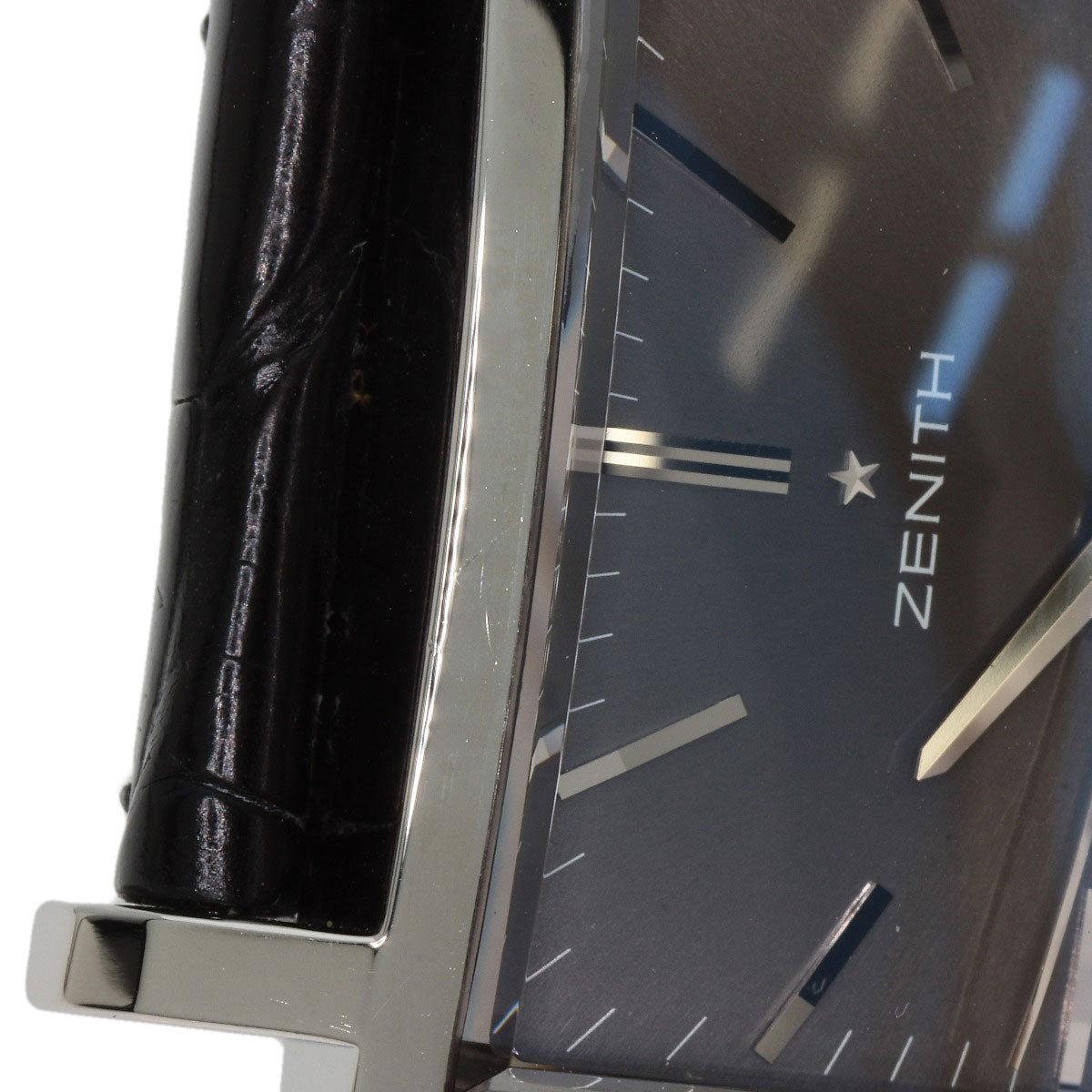 ZENITH new vintage 1965 Watches 03.1965.670/91.C591 Stainless Steel/Leather mens