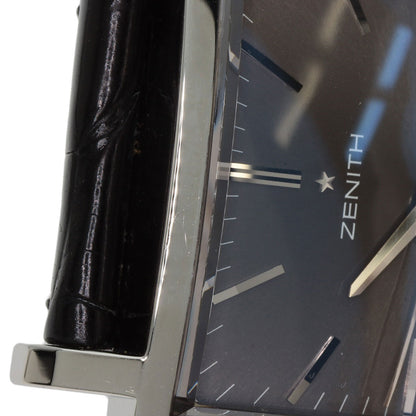 ZENITH new vintage 1965 Watches 03.1965.670/91.C591 Stainless Steel/Leather mens