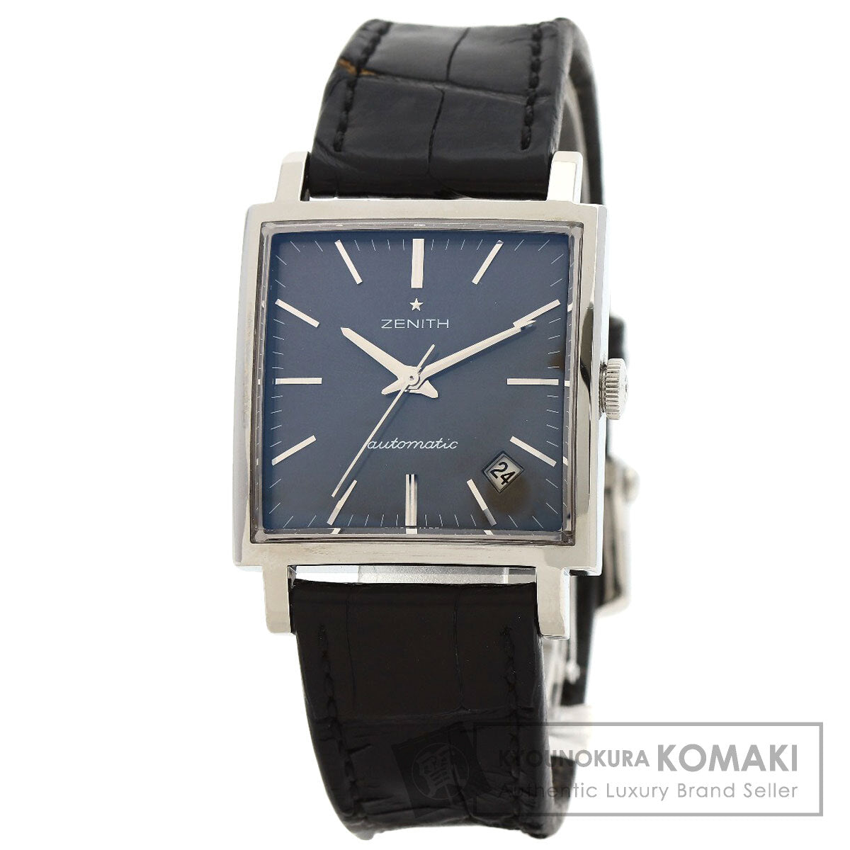 ZENITH new vintage 1965 Watches 03.1965.670/91.C591 Stainless Steel/Leather mens