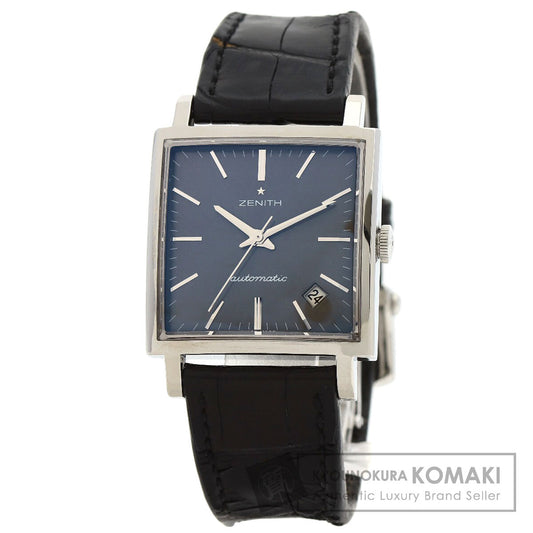 ZENITH new vintage 1965 Watches 03.1965.670/91.C591 Stainless Steel/Leather mens