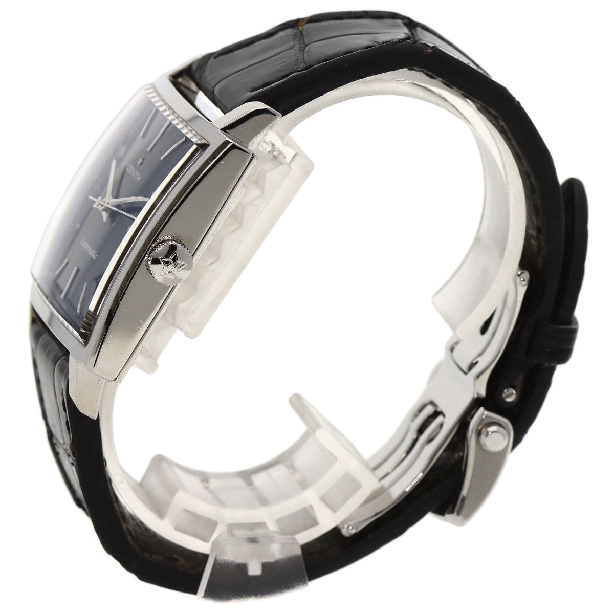 ZENITH new vintage 1965 Watches 03.1965.670/91.C591 Stainless Steel/Leather mens