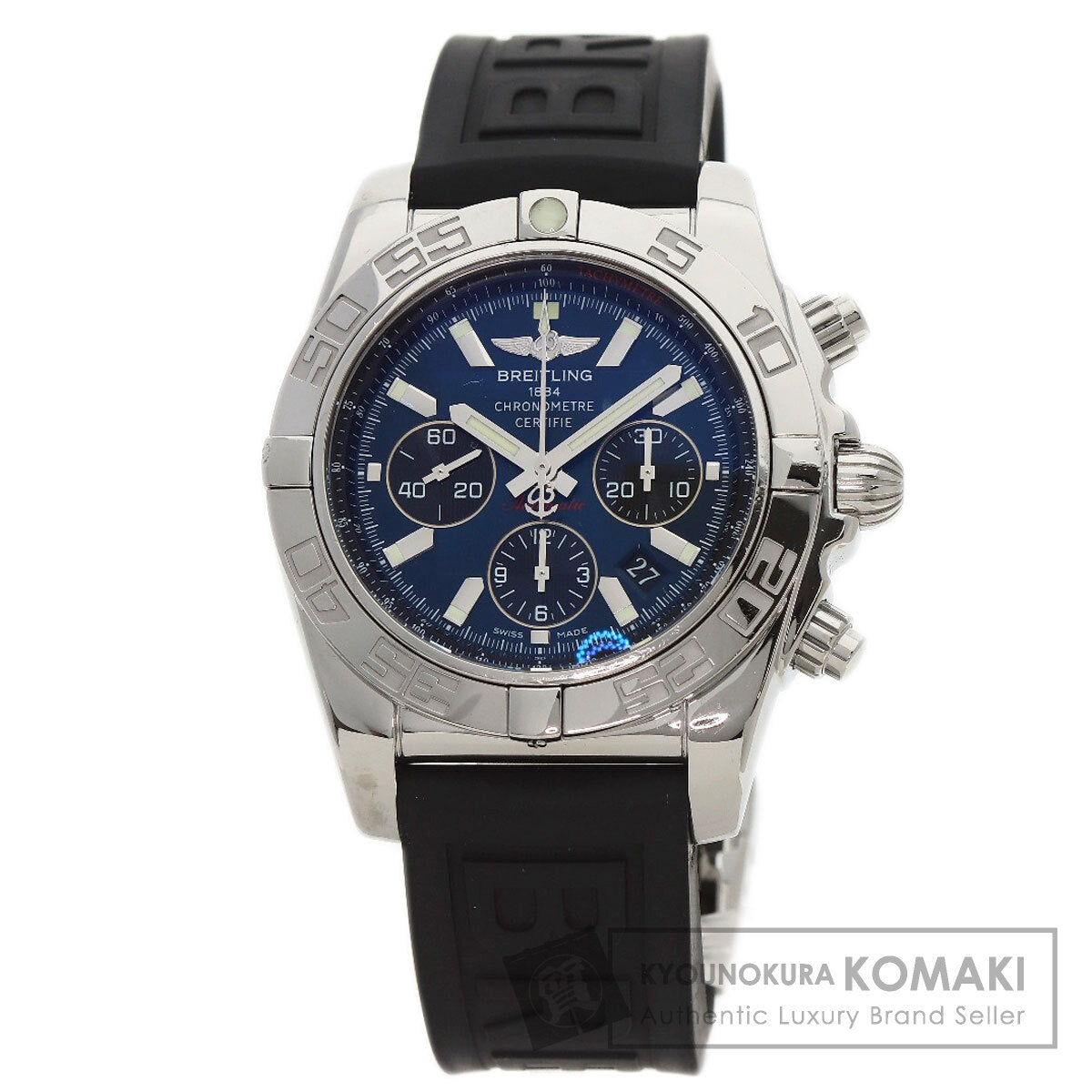BREITLING Chrono mat 44 Watches AB0110 Stainless Steel/Rubber mens