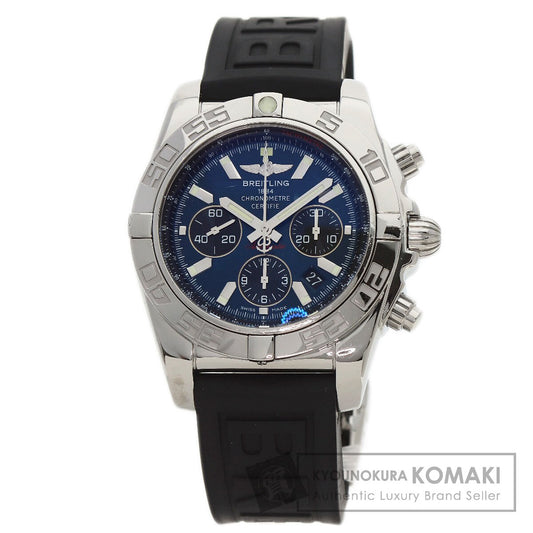 ブライトリング AB0110 クロノマット44 腕時計 ステンレススチール/ラバー メンズ 【中古】【BREITLING】