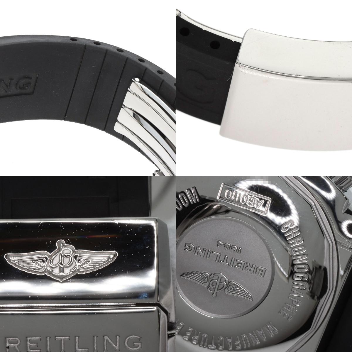 BREITLING Chrono mat 44 Watches AB0110 Stainless Steel/Rubber mens