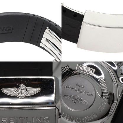 BREITLING Chrono mat 44 Watches AB0110 Stainless Steel/Rubber mens