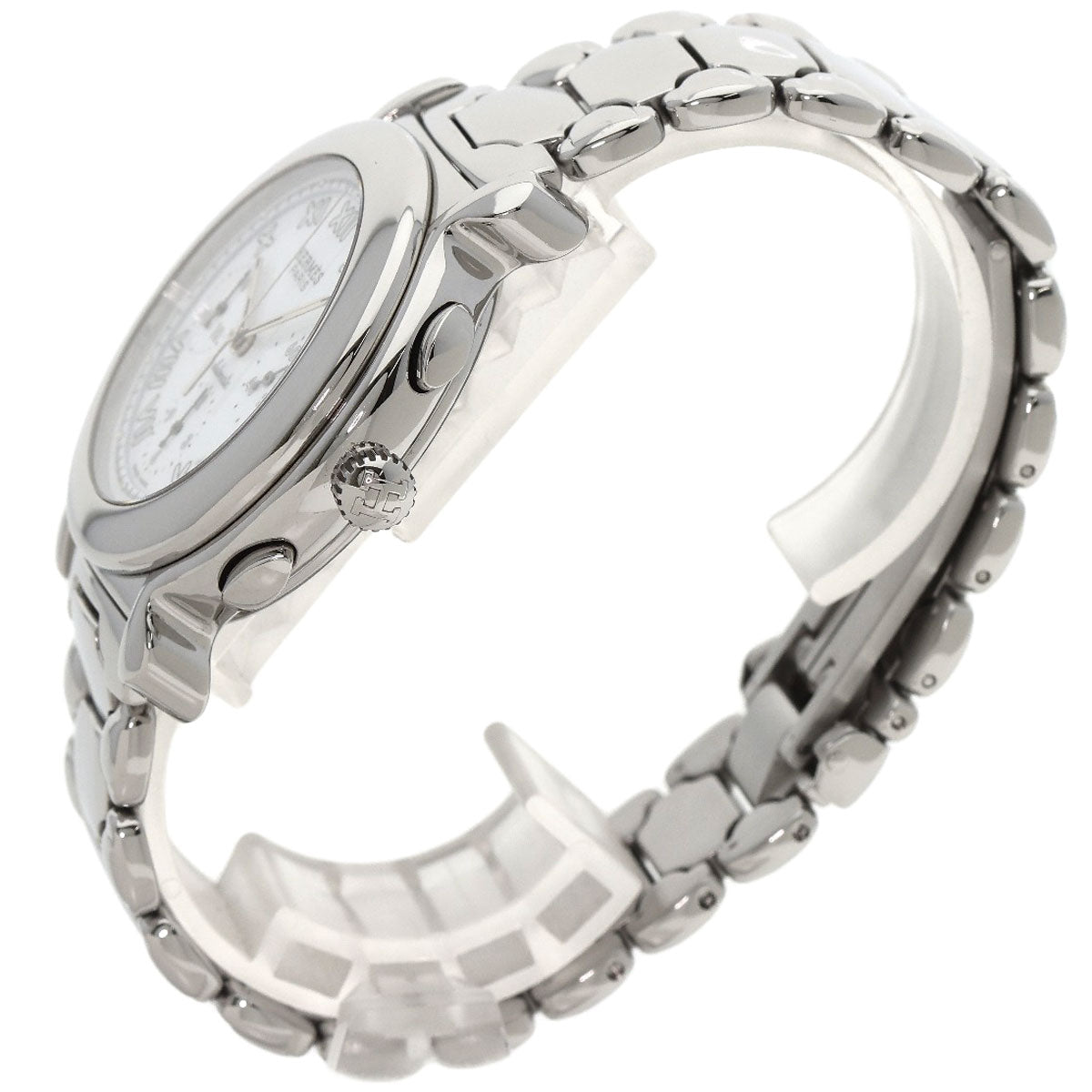 HERMES Ke Plat Watches KP1.910 Stainless Steel/Stainless Steel mens