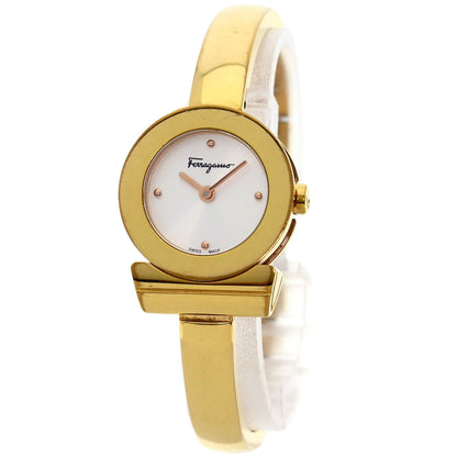 Salvatore Ferragamo Gancini Watches FR-FQ5050014 Gold Plated/Gold Plated Ladies