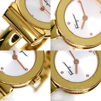 Salvatore Ferragamo Gancini Watches FR-FQ5050014 Gold Plated/Gold Plated Ladies