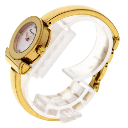 Salvatore Ferragamo Gancini Watches FR-FQ5050014 Gold Plated/Gold Plated Ladies