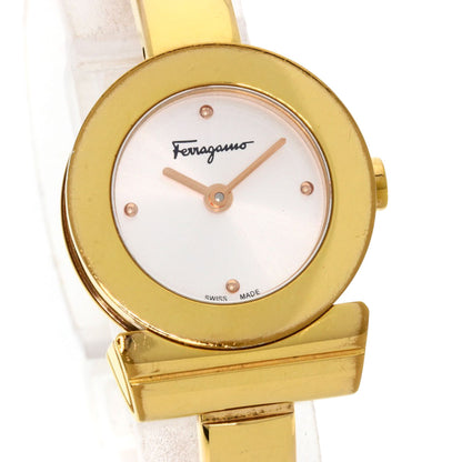 Salvatore Ferragamo Gancini Watches FR-FQ5050014 Gold Plated/Gold Plated Ladies