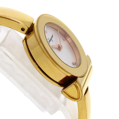 Salvatore Ferragamo Gancini Watches FR-FQ5050014 Gold Plated/Gold Plated Ladies