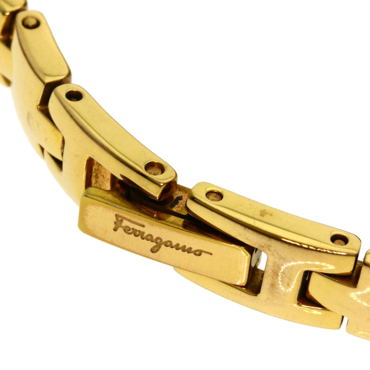 Salvatore Ferragamo Gancini Watches FR-FQ5050014 Gold Plated/Gold Plated Ladies