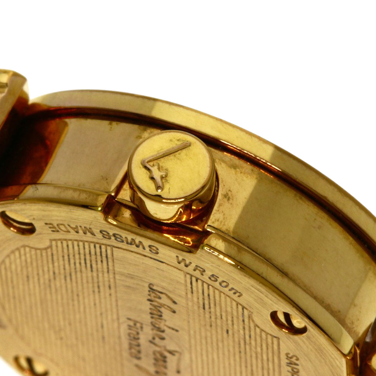 Salvatore Ferragamo Gancini Watches FR-FQ5050014 Gold Plated/Gold Plated Ladies