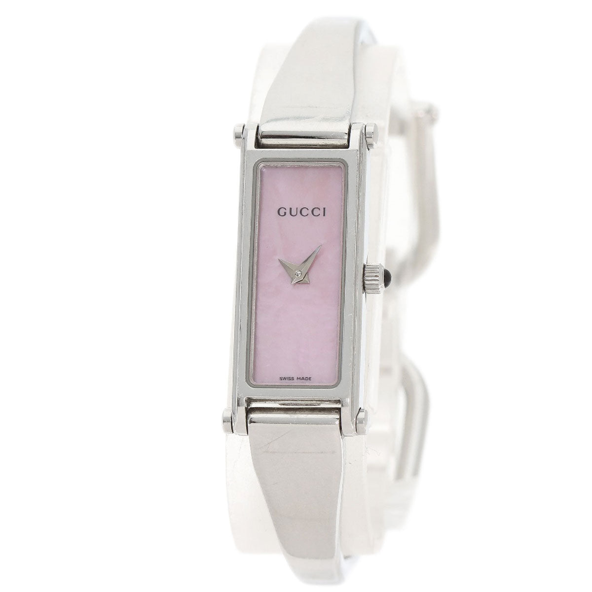 GUCCI Square face Watches 1500L Stainless Steel/Stainless Steel Ladies