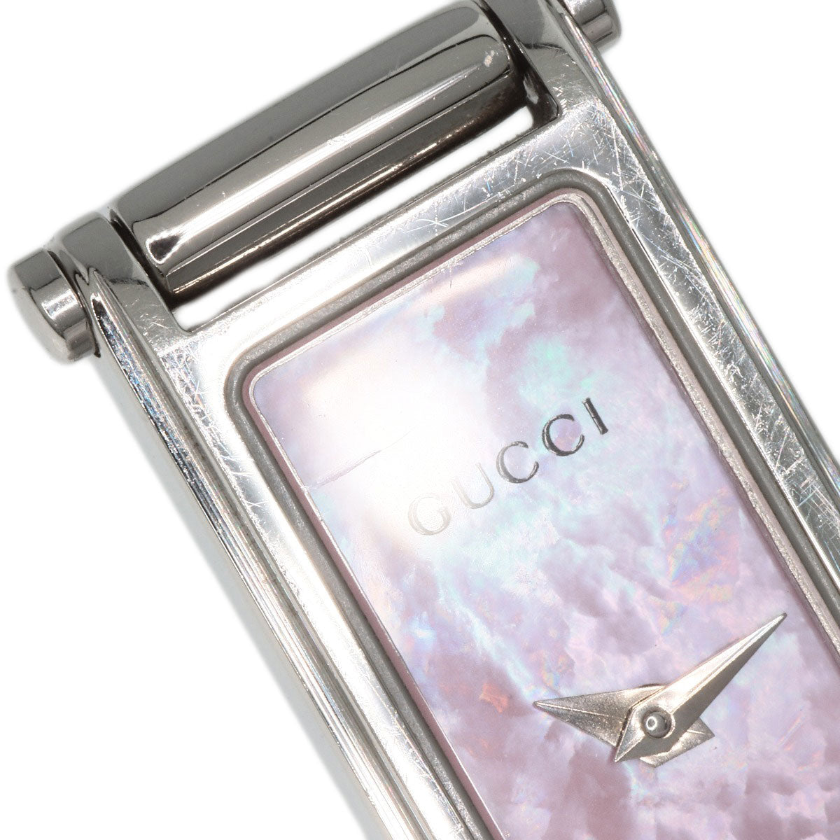 GUCCI Square face Watches 1500L Stainless Steel/Stainless Steel Ladies