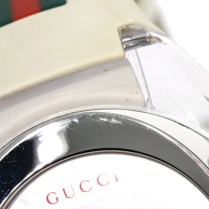 GUCCI sink Watches YA137102A Stainless Steel/Rubber mens