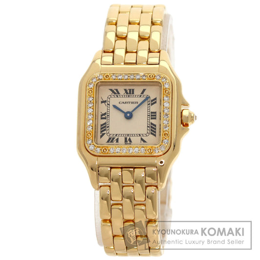 CARTIER PANTHERESM BezelDiamond Watches WJPM0015 K18 Yellow Gold/18K Yellow Gold Ladies