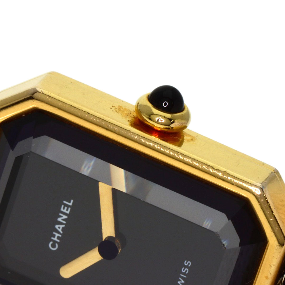 CHANEL Premiere Watches H0001 Gold Plated/Leather xGP Ladies