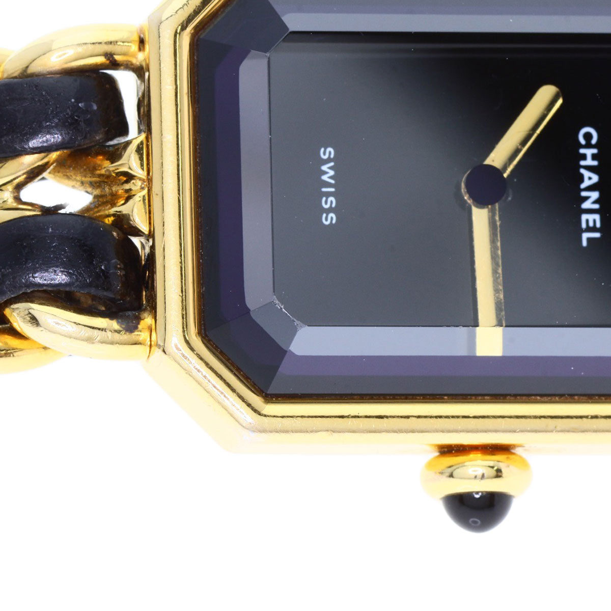 CHANEL Premiere Watches H0001 Gold Plated/Leather xGP Ladies