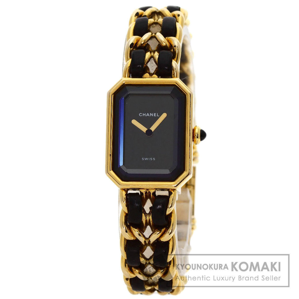 CHANEL Premiere Watches H0001 Gold Plated/Leather xGP Ladies