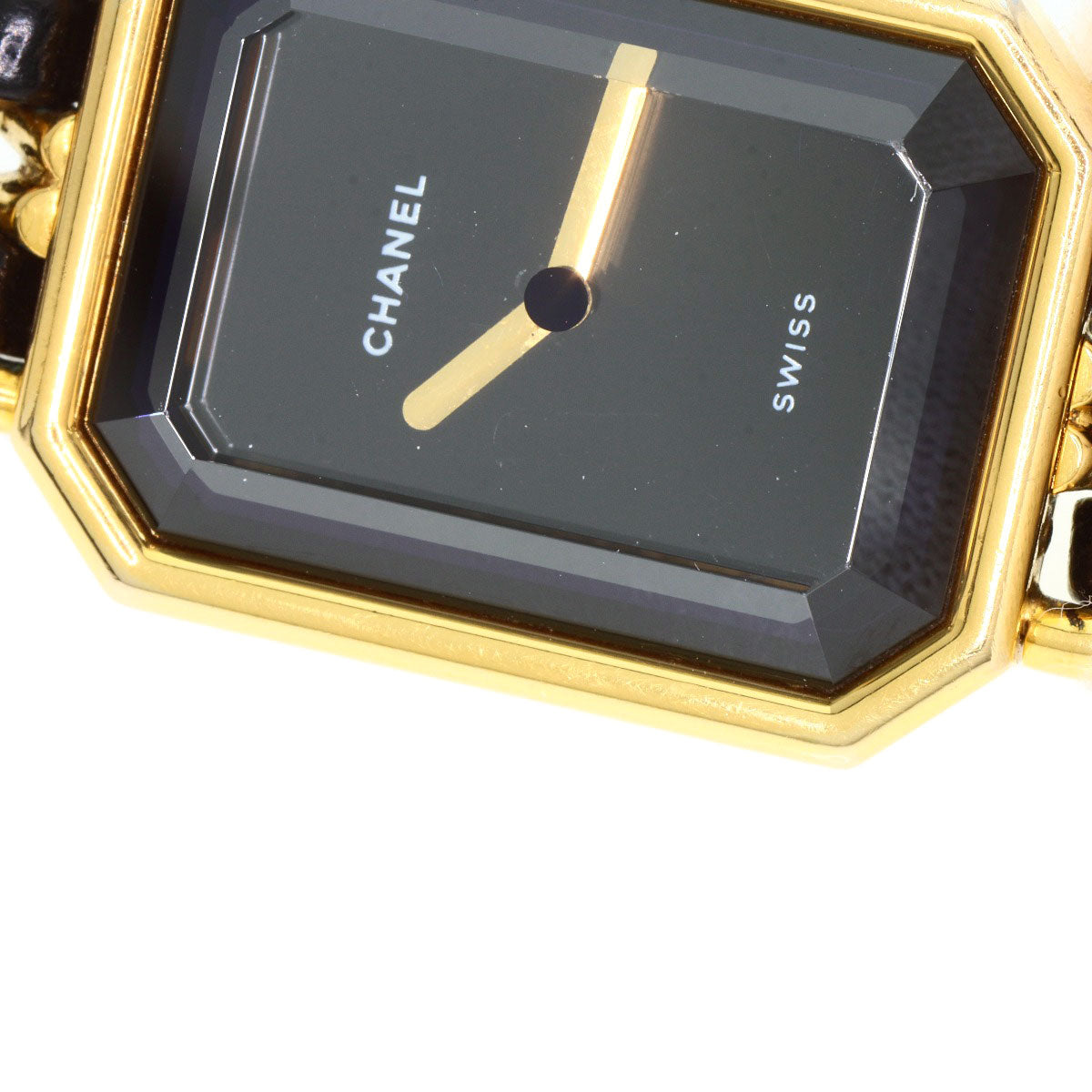 CHANEL Premiere Watches H0001 Gold Plated/Leather xGP Ladies