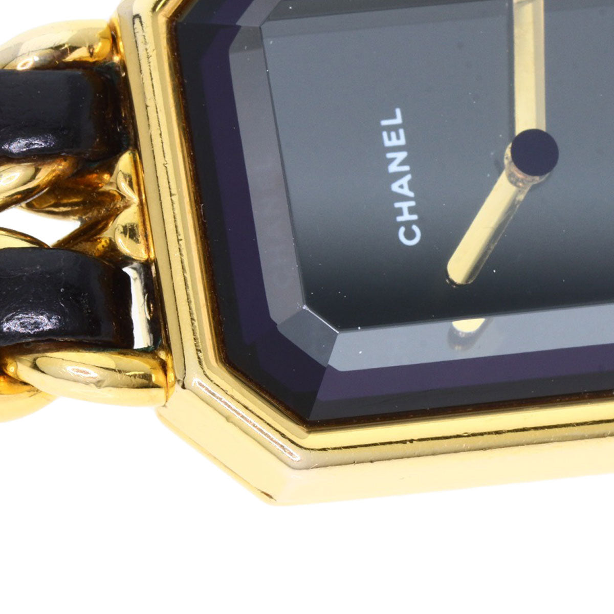 CHANEL Premiere Watches H0001 Gold Plated/Leather xGP Ladies