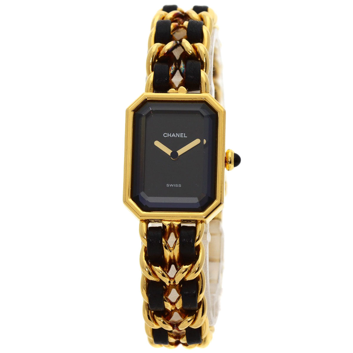 CHANEL Premiere Watches H0001 Gold Plated/Leather xGP Ladies