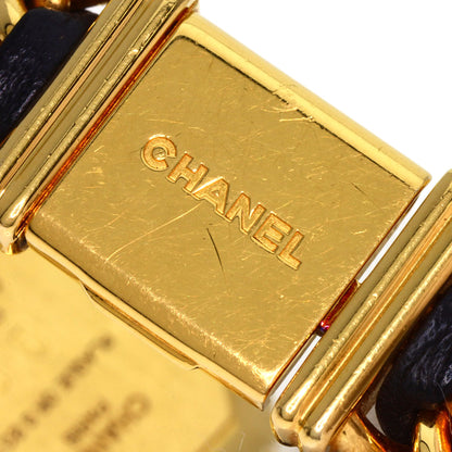 CHANEL Premiere Watches H0001 Gold Plated/Leather xGP Ladies