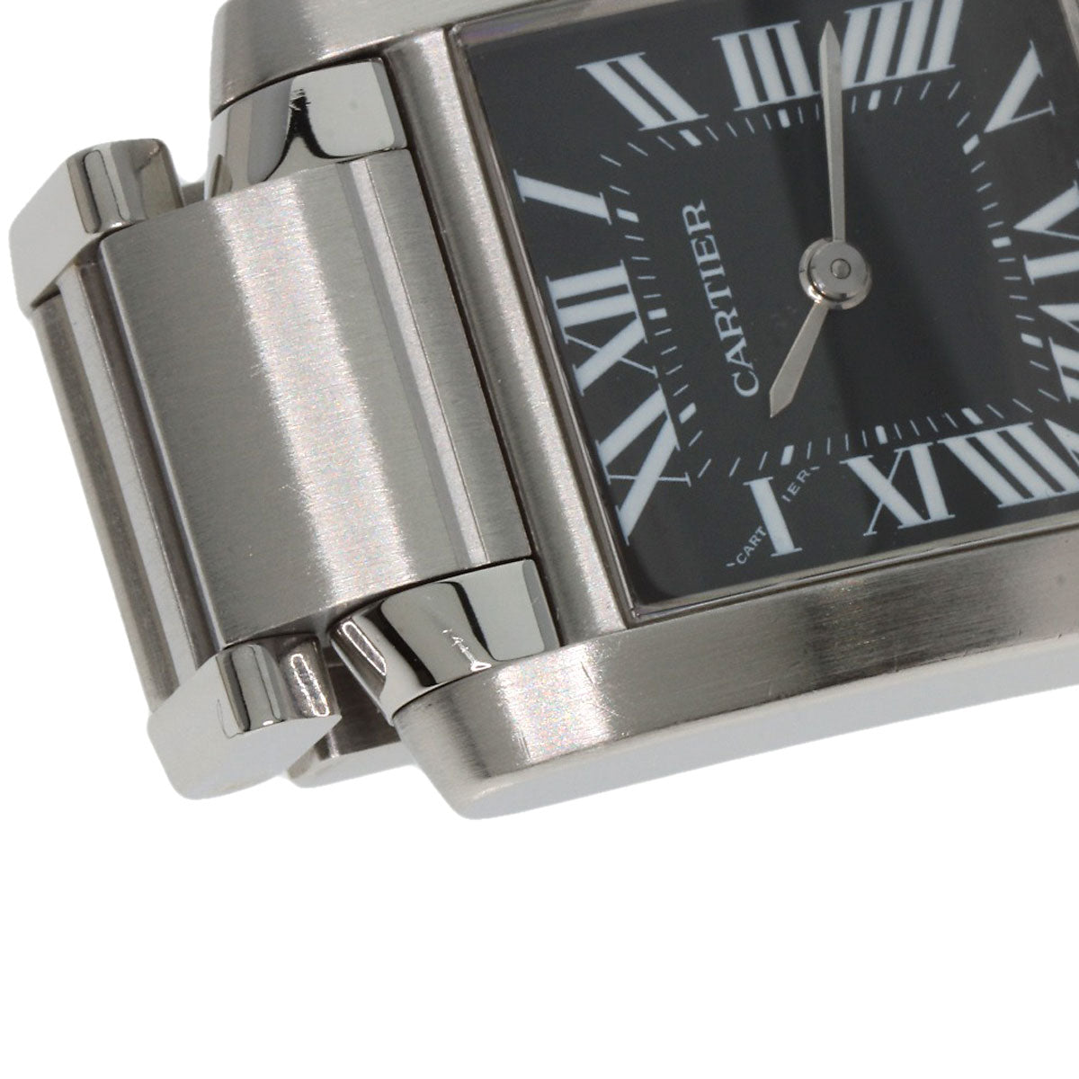 CARTIER Tank Francaise SM Asia Limited Watches W51026Q3 Stainless Steel/Stainless Steel Ladies