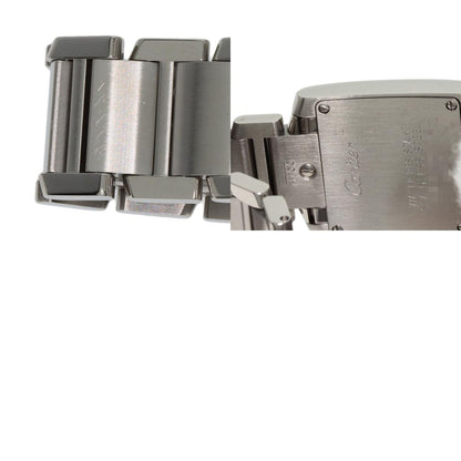 CARTIER Tank Francaise SM Asia Limited Watches W51026Q3 Stainless Steel/Stainless Steel Ladies