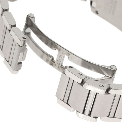 カルティエ W51026Q3 タンクフランセーズ SM アジア限定 腕時計 ステンレススチール/SS レディース 【中古】【CARTIER】