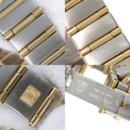 OMEGA Constellation 12P Bezel Diamond Watches 1267.15.00 Stainless Steel/SSxK18YG Ladies