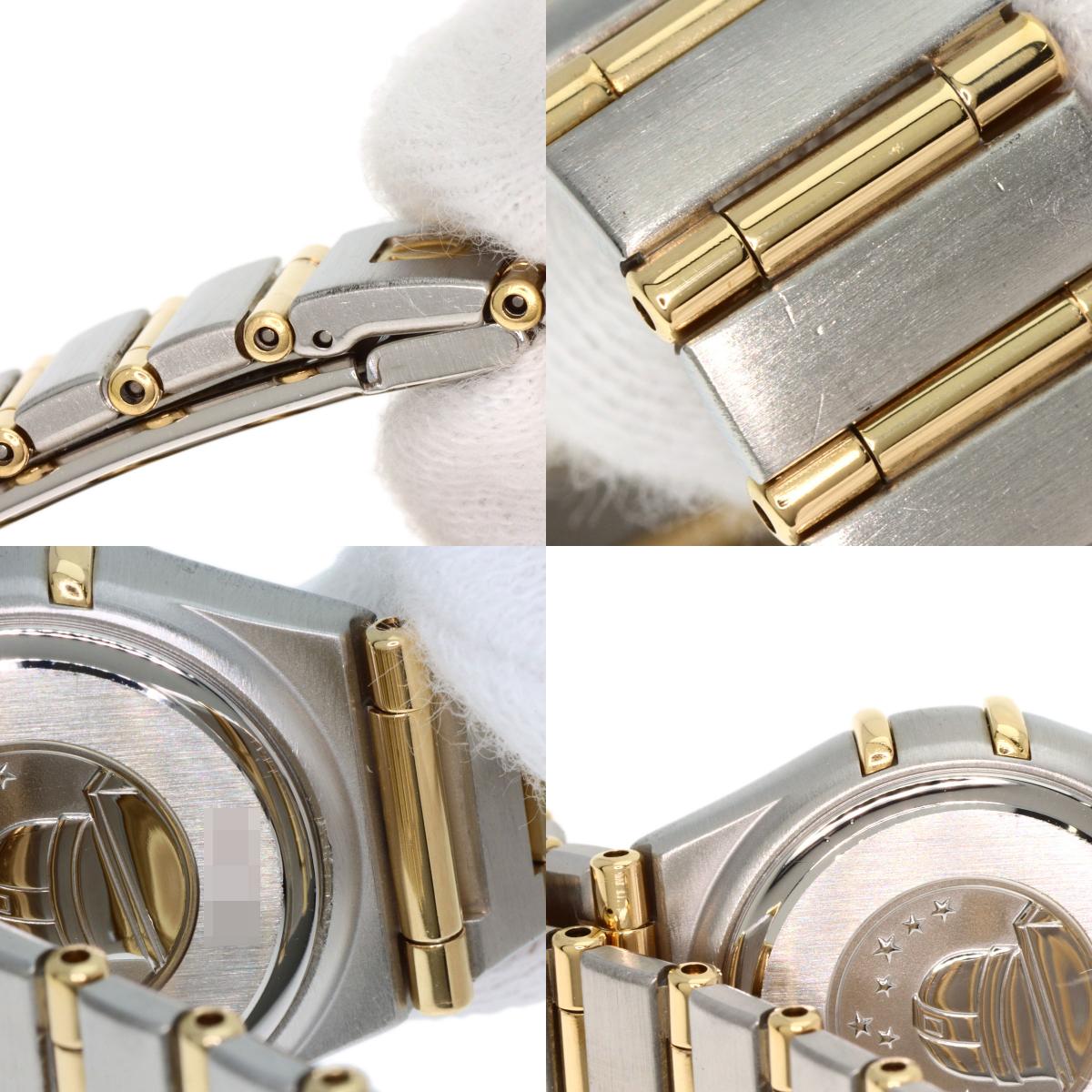 OMEGA Constellation 12P Bezel Diamond Watches 1267.15.00 Stainless Steel/SSxK18YG Ladies